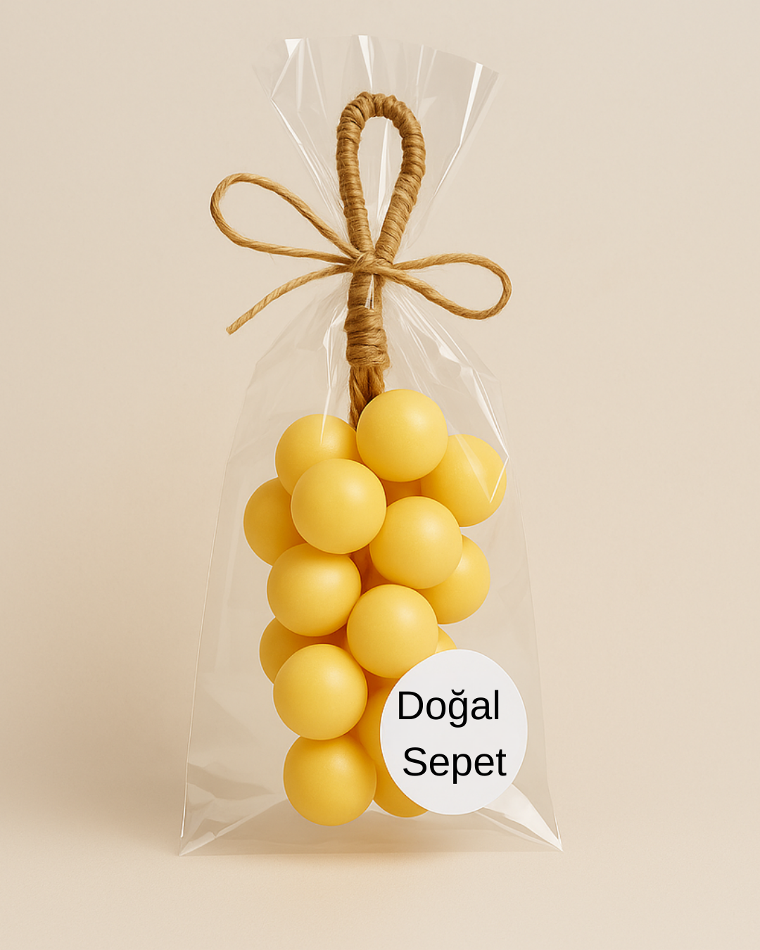 Doğal Sepet Üzüm Salkımı El Sabunu – Şık ve Farklı Tasarım, Mis Gibi Temizlik