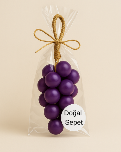 Doğal Sepet Üzüm Salkımı El Sabunu – Şık ve Farklı Tasarım, Mis Gibi Temizlik