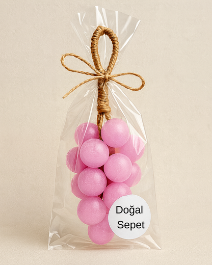 Doğal Sepet Üzüm Salkımı El Sabunu – Şık ve Farklı Tasarım, Mis Gibi Temizlik